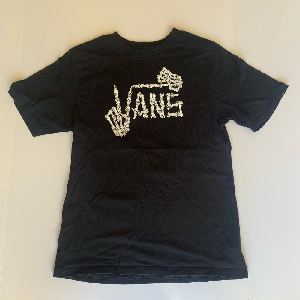 EUC Vans Boys XLarge Black T-shirt